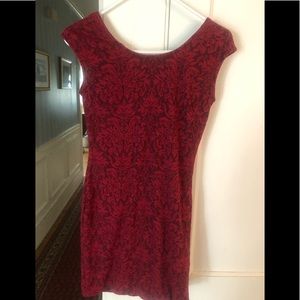 Windsor red lace dress
